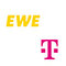 Logos EWE und Deutsche Telekom